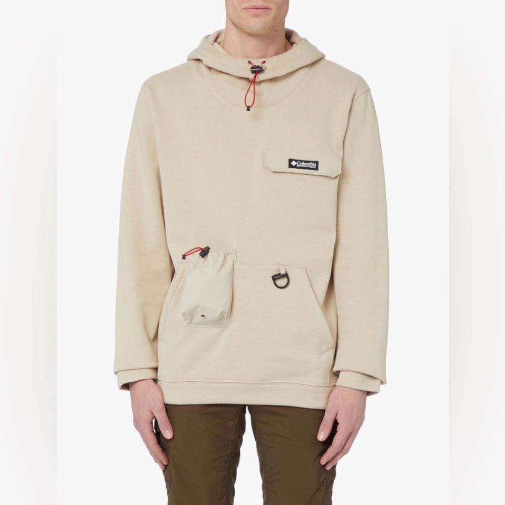 Columbia men’s field creek utility hoodie XXL tan colored with pockets - Picture 13 of 13